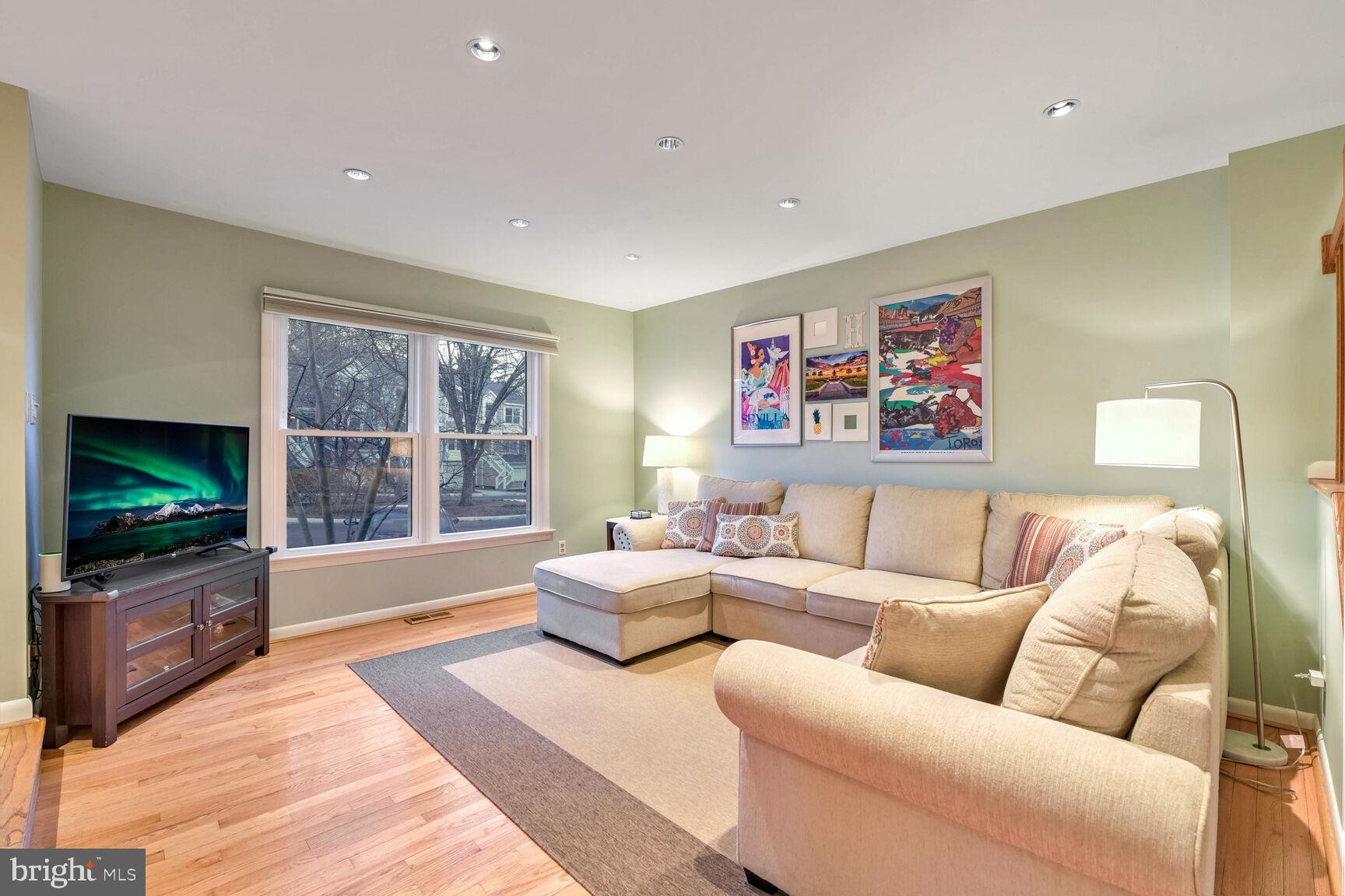 1642 Oak Spring Way Reston, VA 20190 - Photo 3 of 30 Light Filled Family Room
