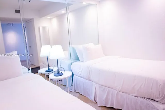 a view of a city with tall buildings