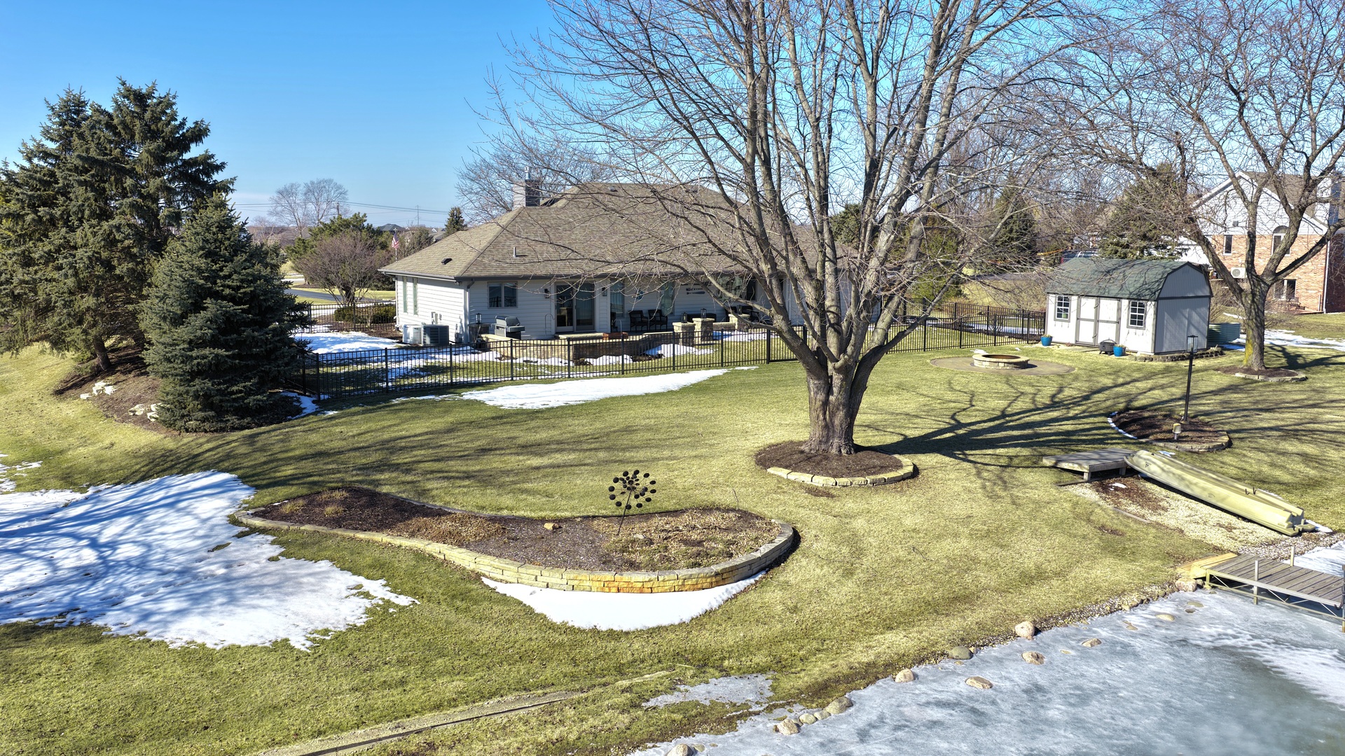 22545 South Spencer Road New Lenox, IL 60451 - Photo 28 of 47 a view of a house with yard and sitting area