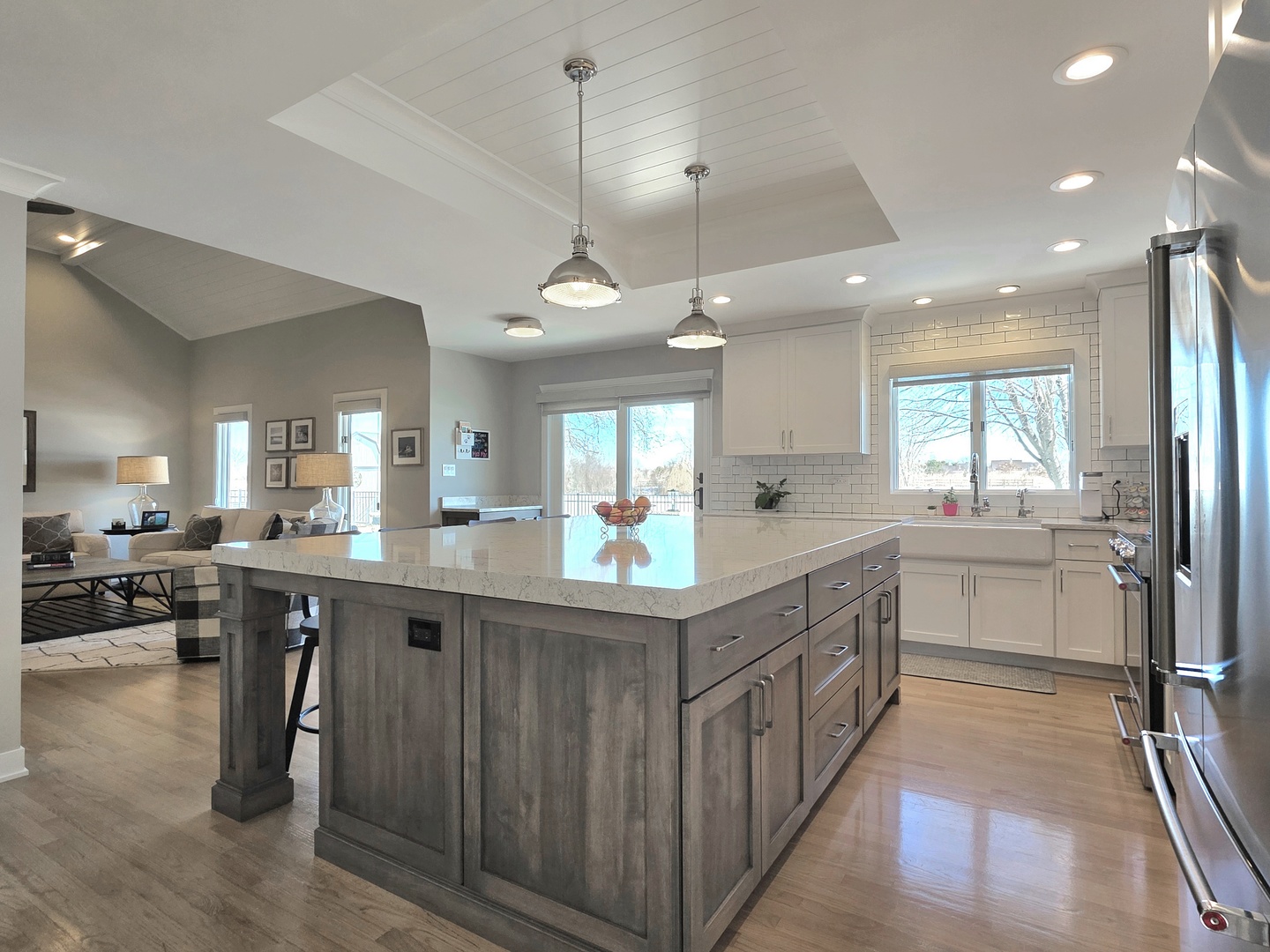 22545 South Spencer Road New Lenox, IL 60451 - Photo 7 of 47 a kitchen with lots of counter space and a sink