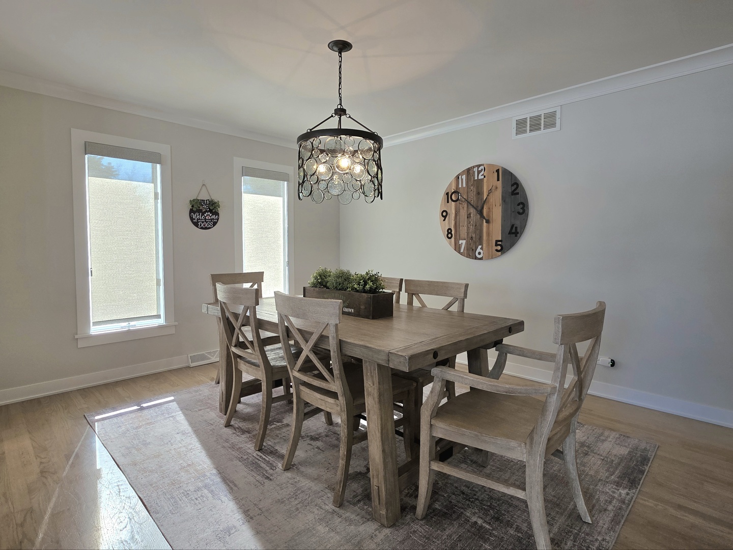 22545 South Spencer Road New Lenox, IL 60451 - Photo 9 of 47 a view of a dining room with furniture window and wooden floor