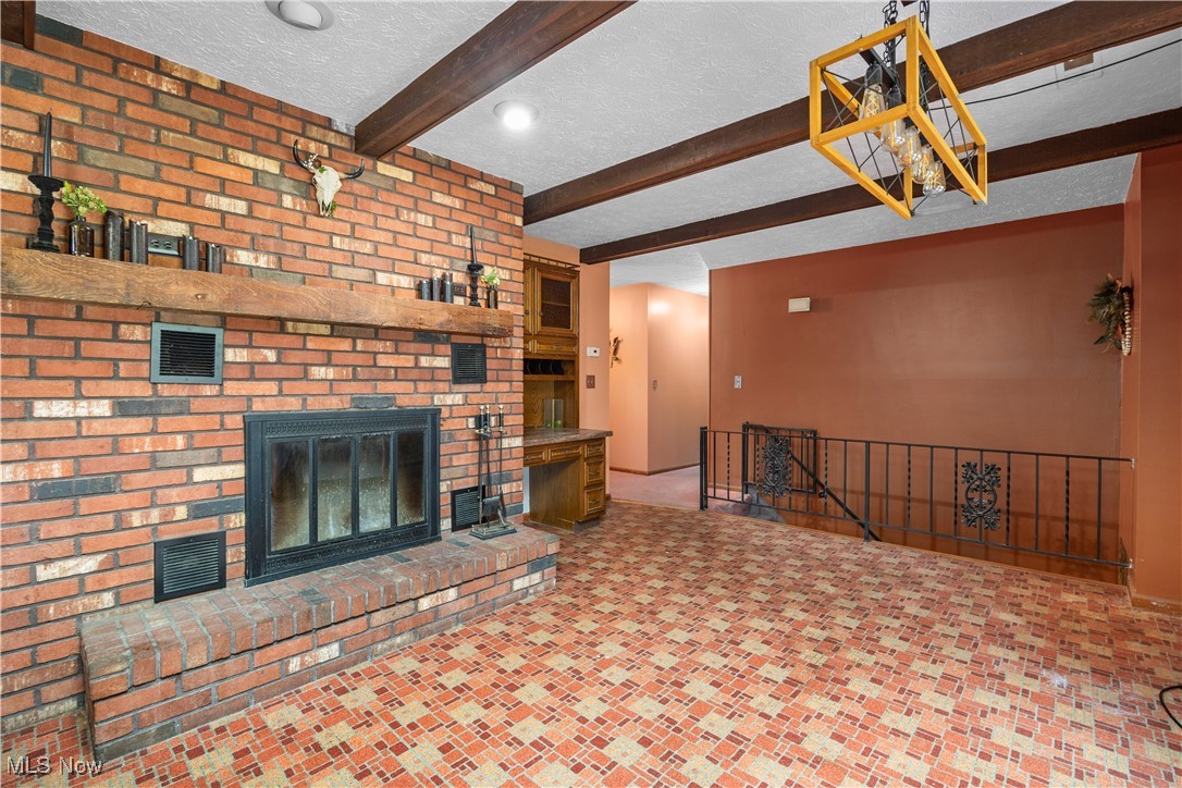 43995 Middle Ridge Road Lorain, OH 44053 - Photo 9 of 49 Dining Area with woodburning fireplace.