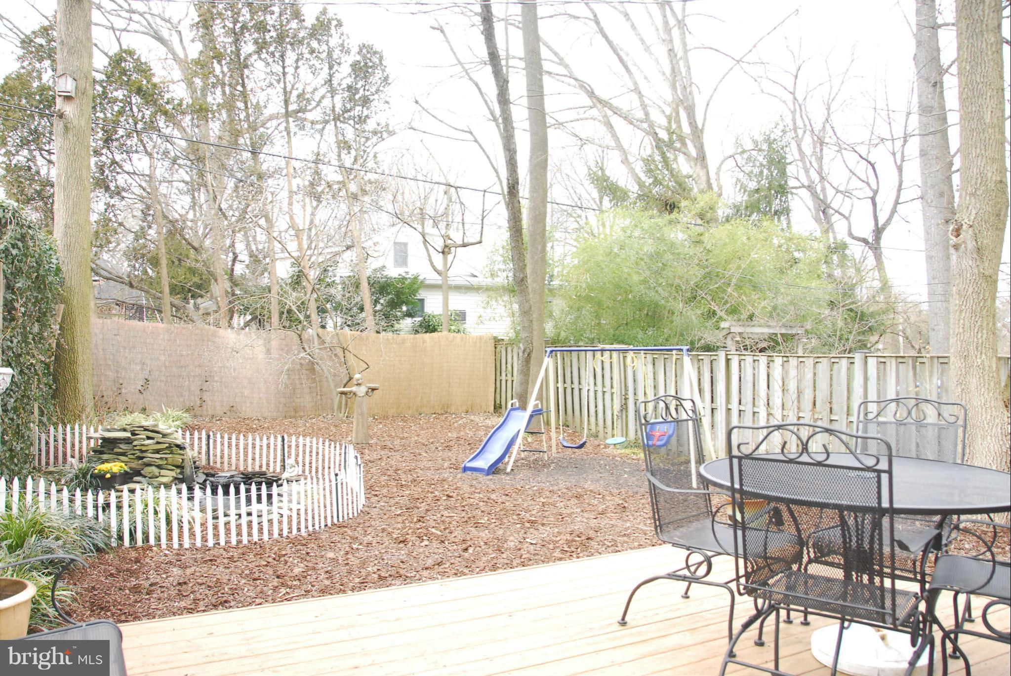 5702 Ranny Road Baltimore, MD 21209 - Photo 22 of 28 Rear Deck and Backyard (Fenced & Private)