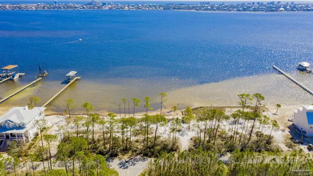 a view of a ocean with beach