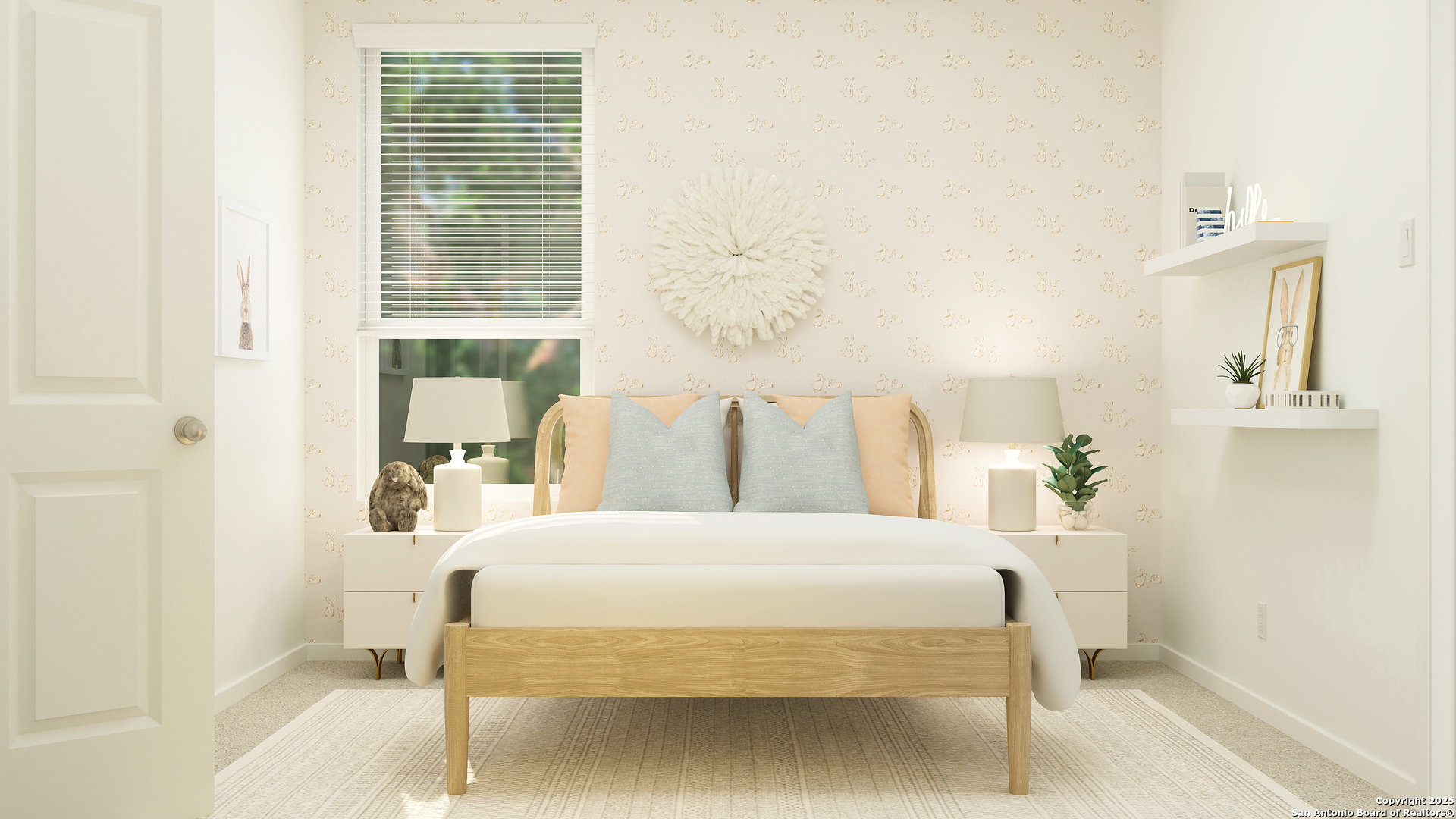 11619 Evergreen Rose Converse, TX 78109 - Photo 22 of 26 a bedroom with a bed and a table