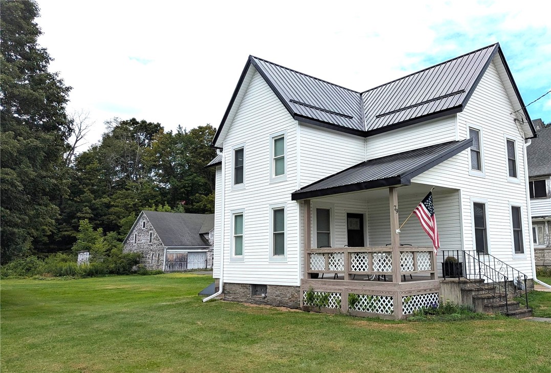 79 Liberty Street Walton, NY 13856 - Photo 2 of 37 Side view showing more of new metal roof