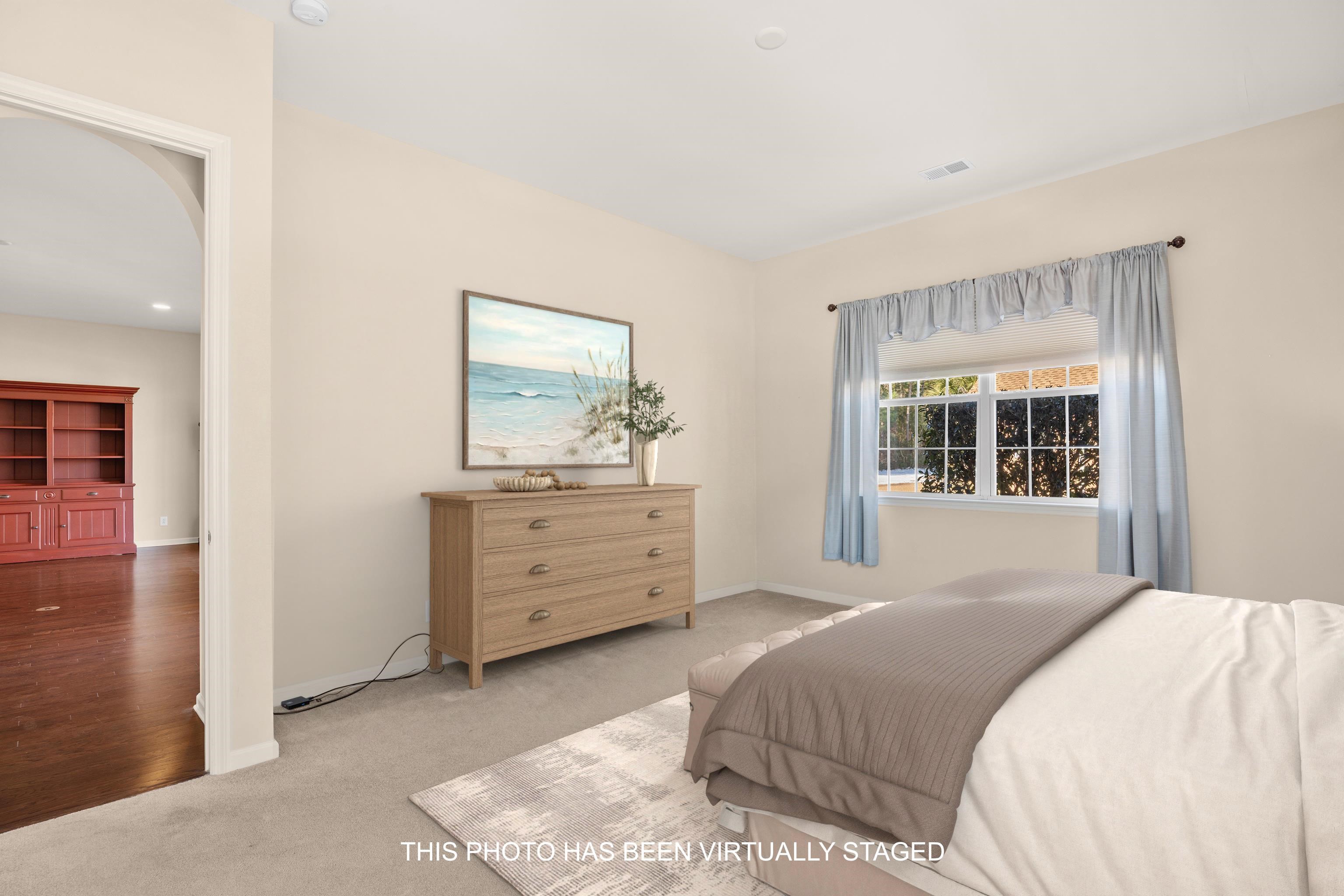 1006 Nittany Court Murrells Inlet, SC 29576 - Photo 24 of 39 Carpeted floors, three windows, two walk-in closets. VIRTUALLY STAGED.
