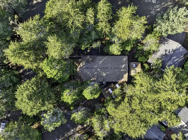 a view of an outdoor space and a yard