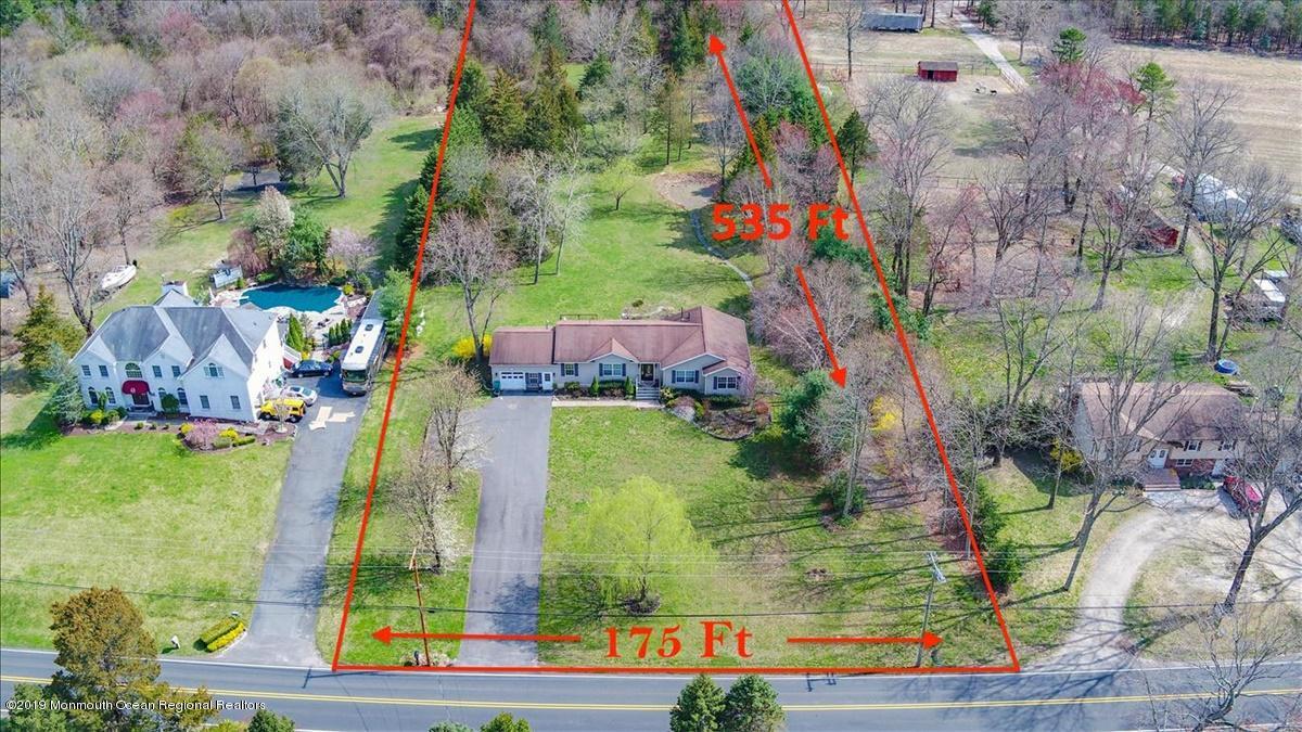 49 Church Road Howell, NJ 07731 - Photo 54 of 72 an aerial view of residential houses with outdoor space