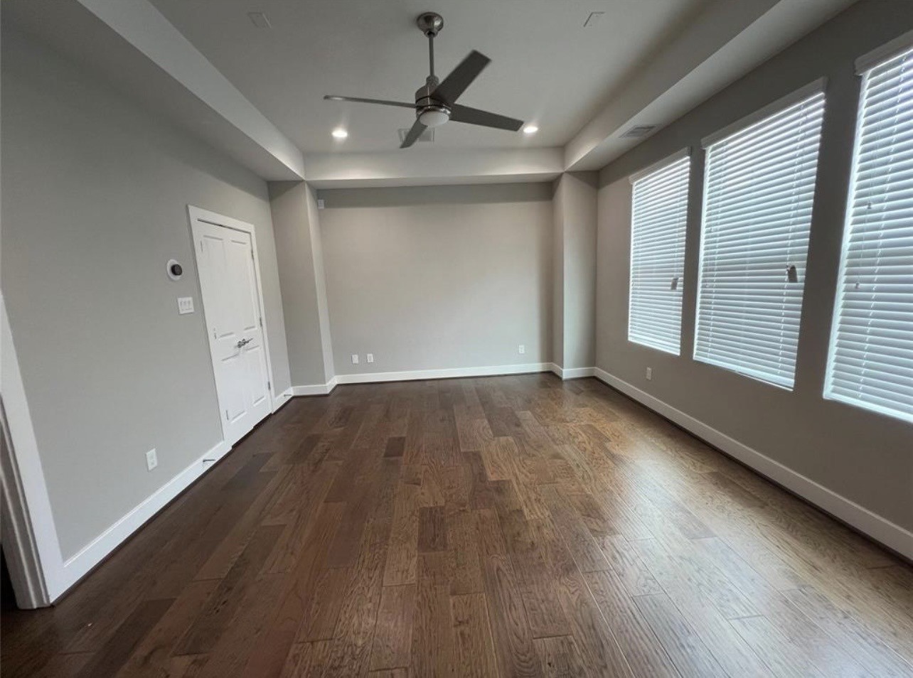 1224 Upton Street Houston, TX 77020 - Photo 22 of 48 Master bedroom with renovated hardwood floors