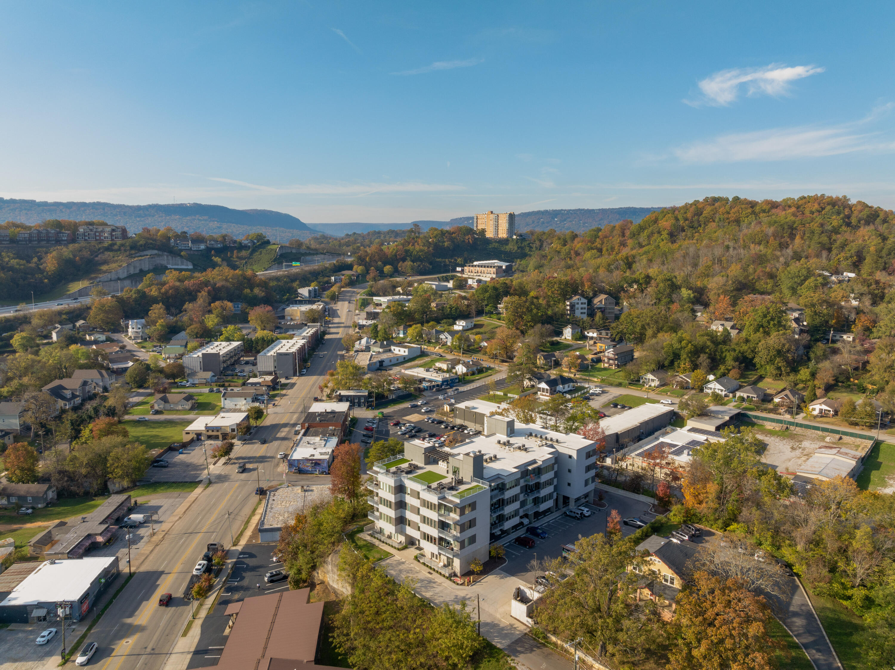 411 Fairpoint Street, Unit 306 Chattanooga, TN 37405 - Photo 47 of 47 10 - 411 Fairpoint Unit 306 - Drone