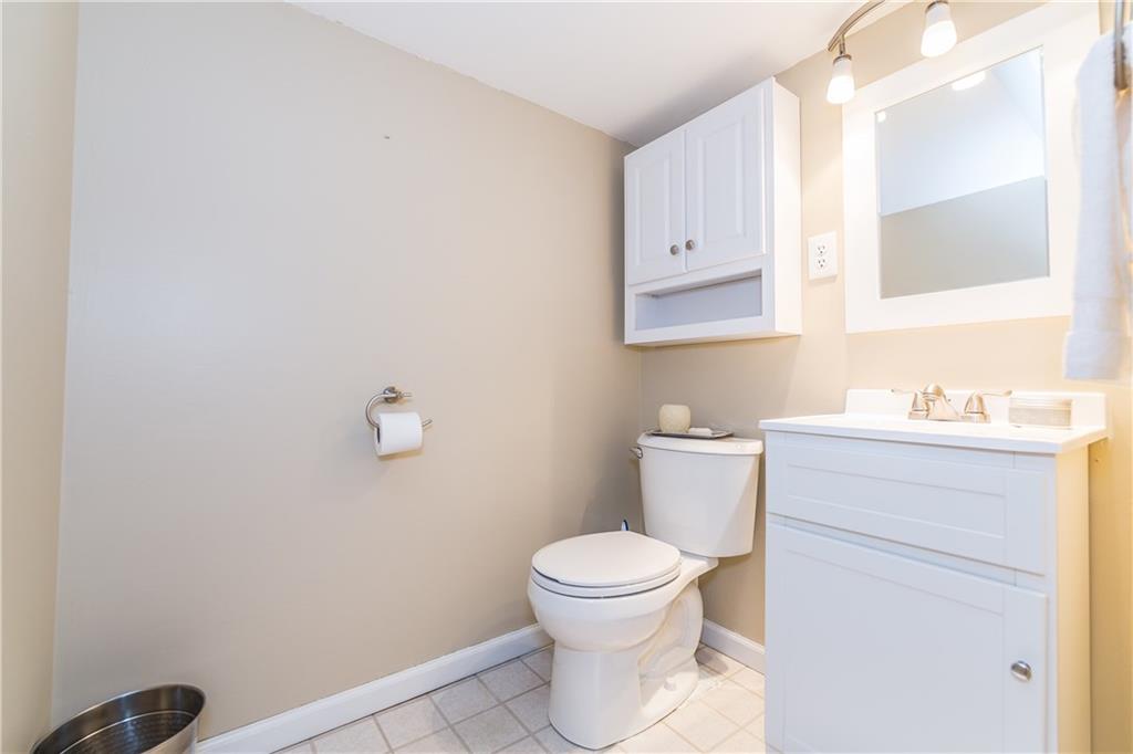 205 Wyngate Road Coraopolis, PA 15108 - Photo 18 of 25 Newly installed powder room conveniently located in the lower level.