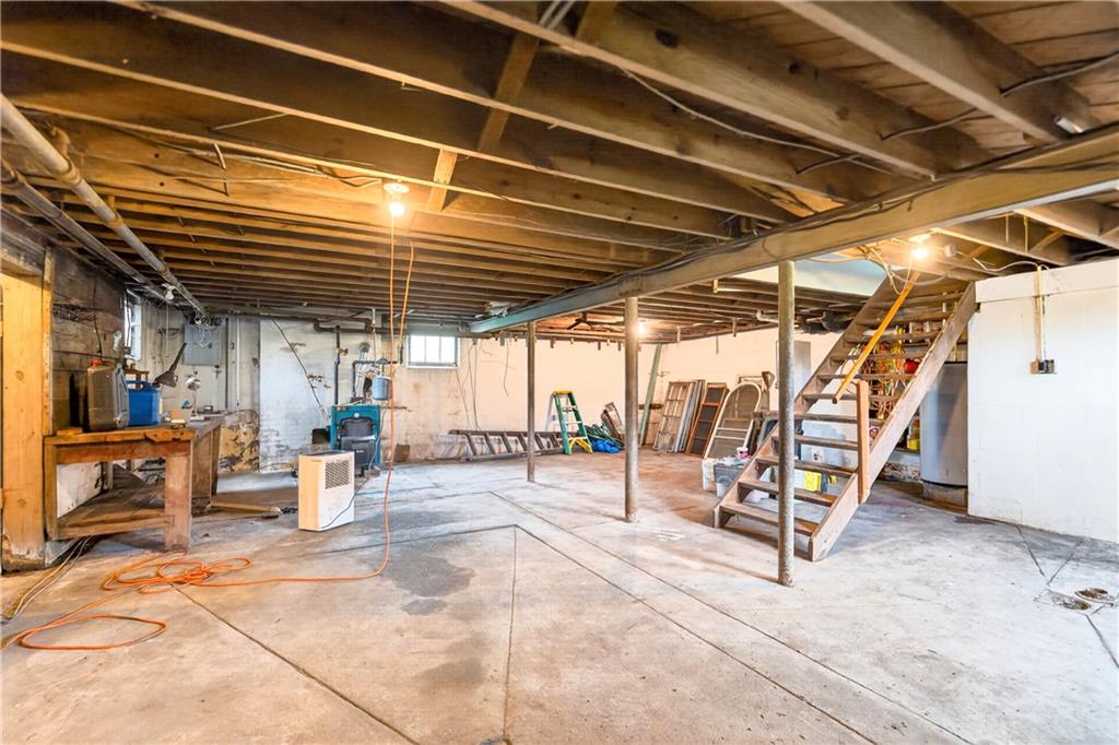 900 Washington Road Washington, PA 15301 - Photo 38 of 50 The unfinished lower level is loaded with potential...
