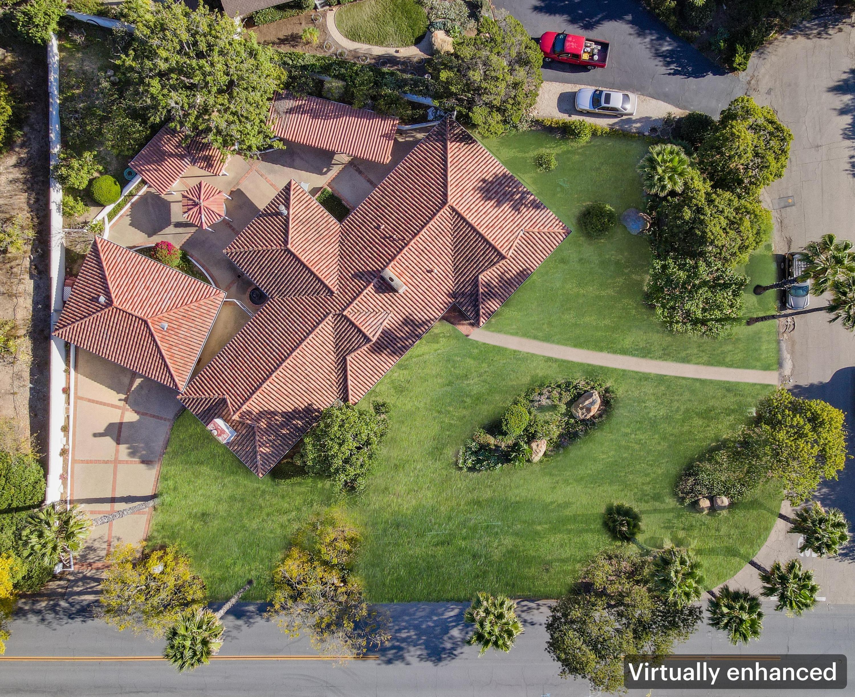 4620 Via Rubi Santa Barbara, CA 93105 - Photo 2 of 39 enhanced aerial