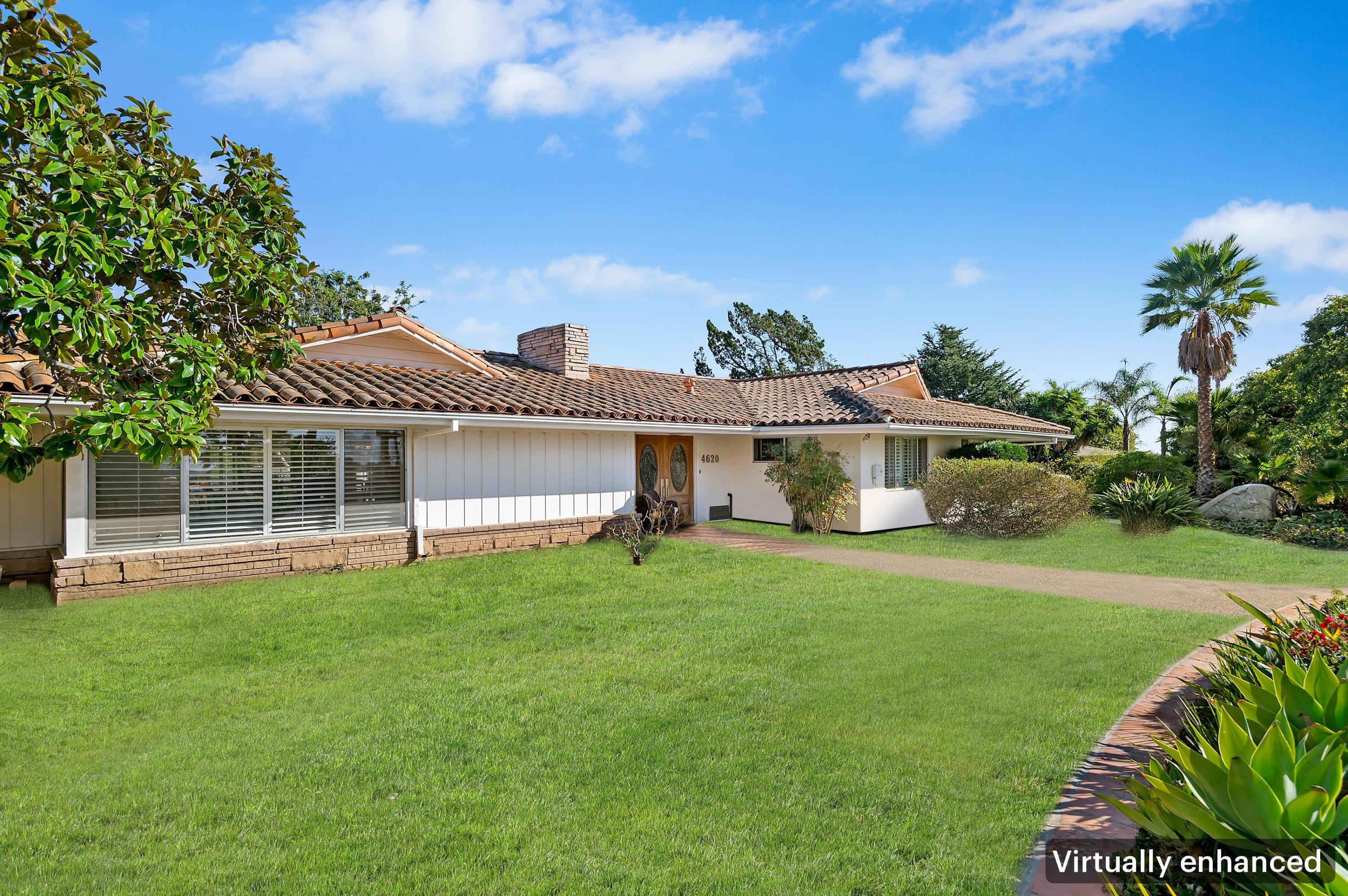 4620 Via Rubi Santa Barbara, CA 93105 - Photo 4 of 39 enhanced front area