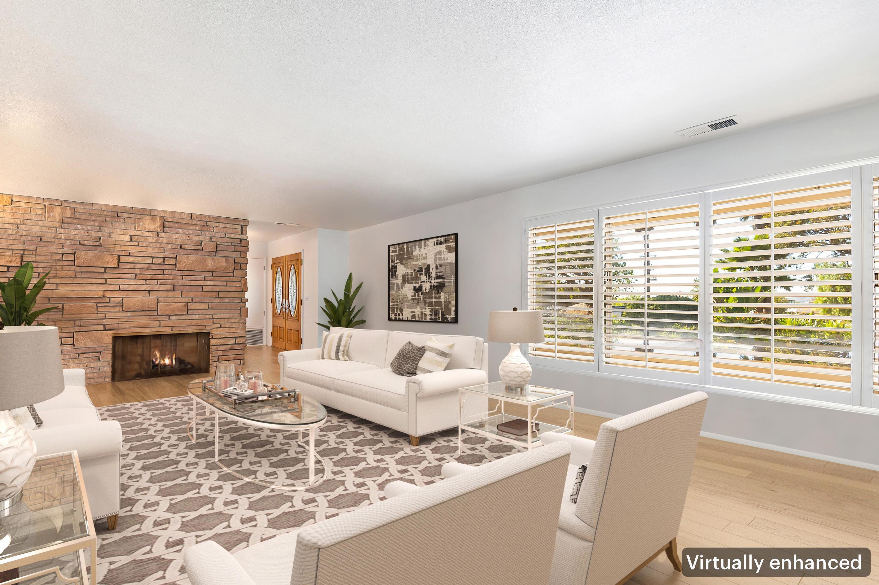 4620 Via Rubi Santa Barbara, CA 93105 - Photo 7 of 39 enhanced living room