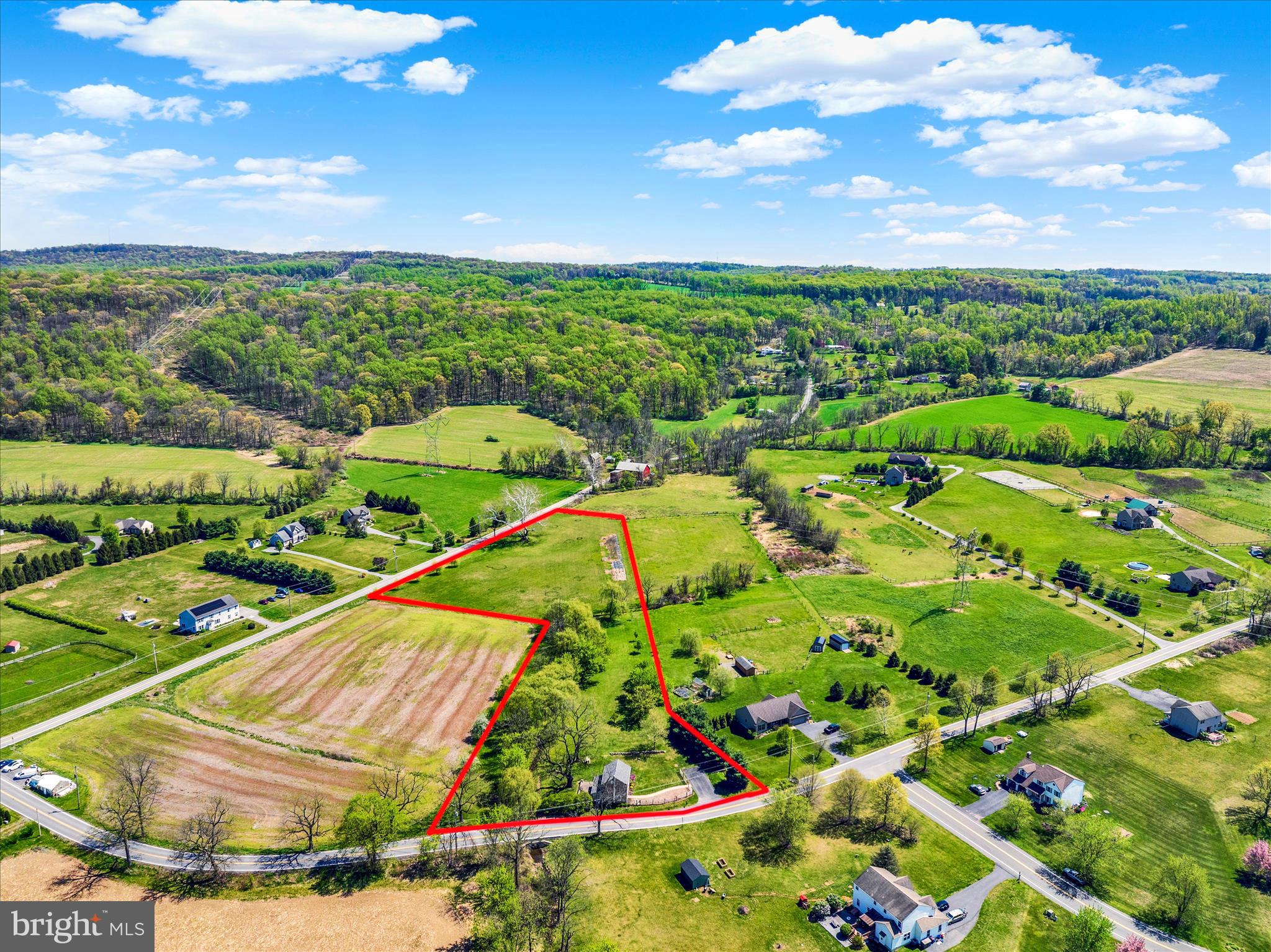 84 Cider Mill Road Mertztown, PA 19539 - Photo 4 of 50 Aerial View of 4.5 Acres.