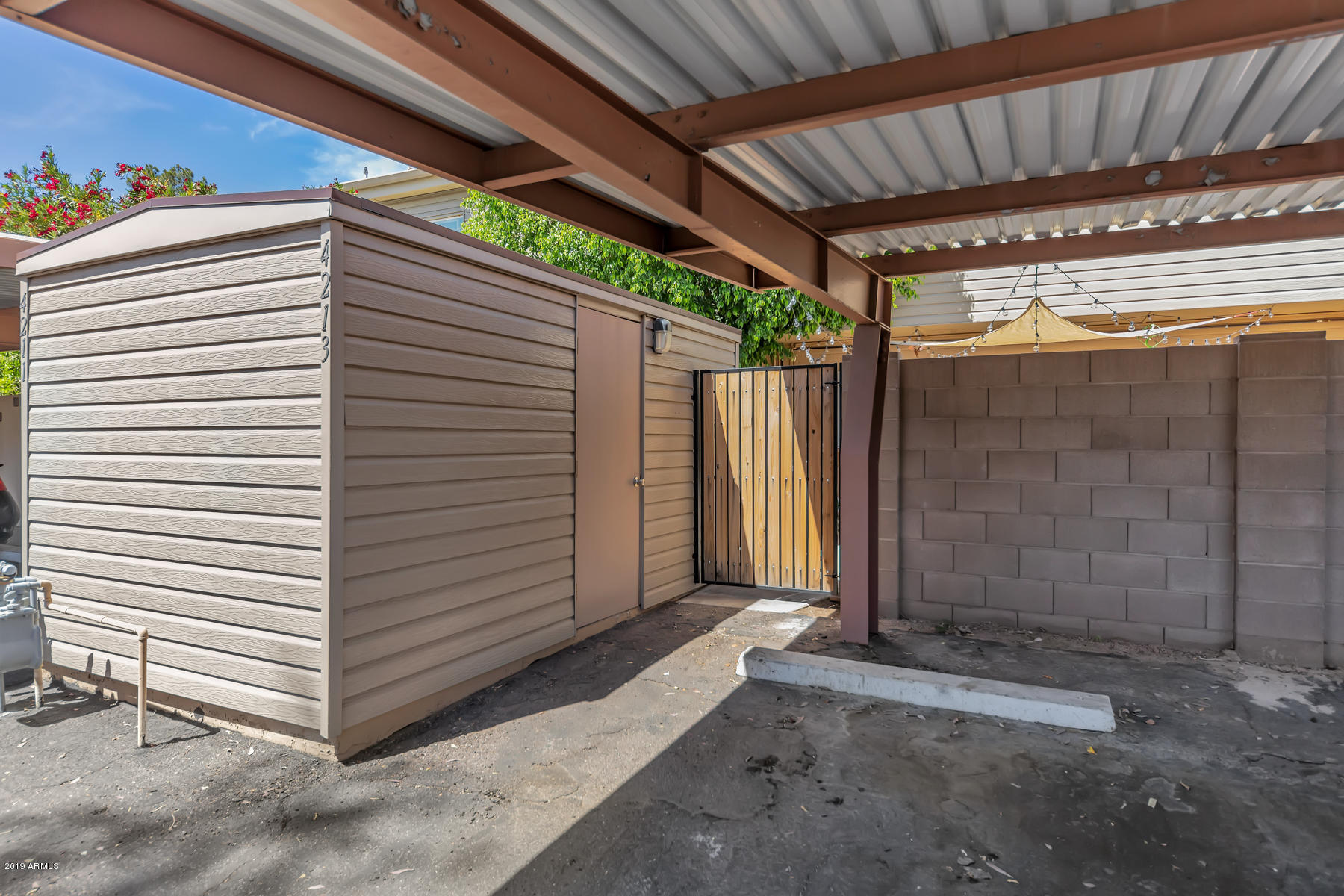 4213 North Miller Road Scottsdale, AZ 85251 - Photo 15 of 33 Storage Shed