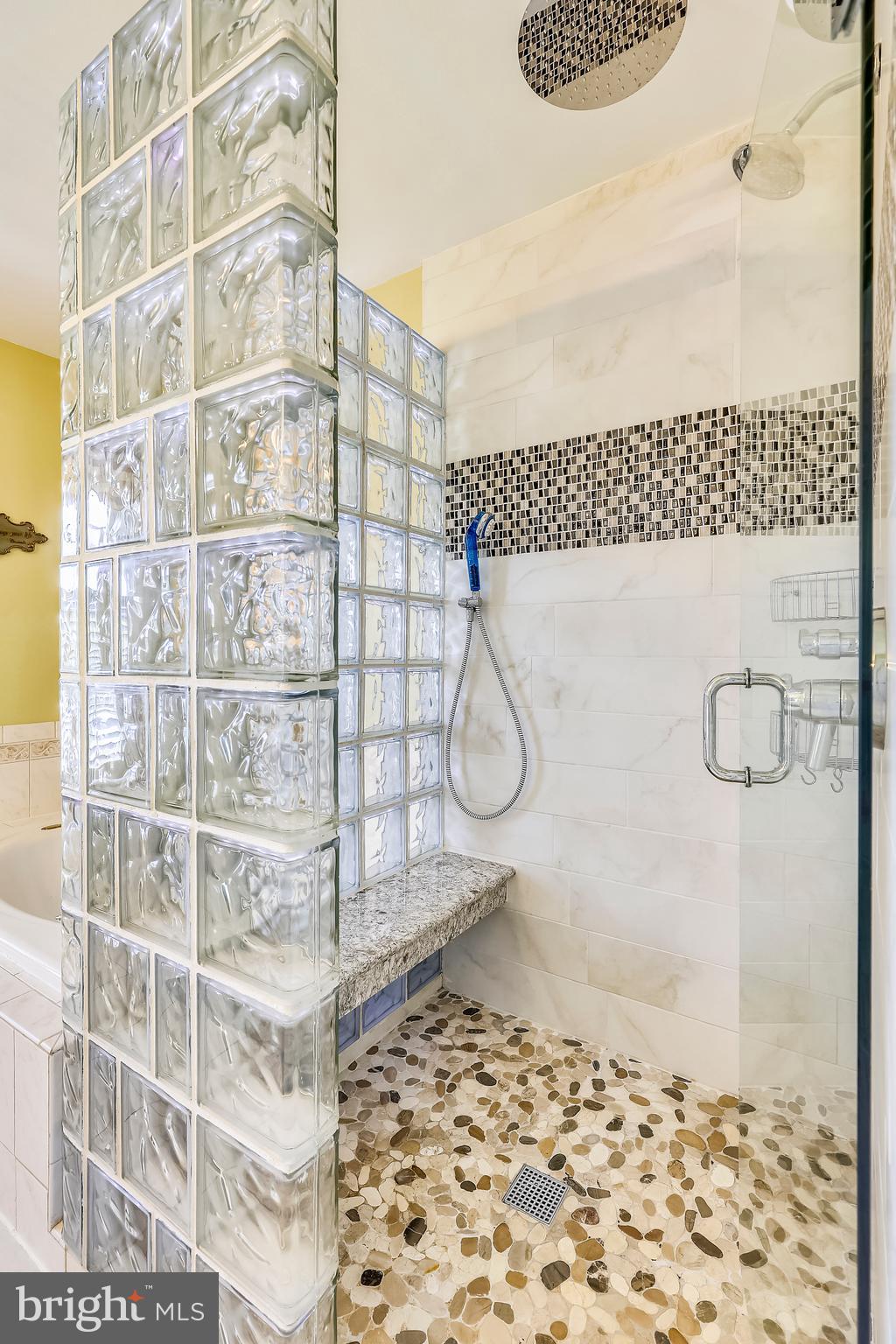 4800 White Marsh Road Baltimore, MD 21237 - Photo 17 of 39 Custom Shower with 3 heads-Alexa controlled lights