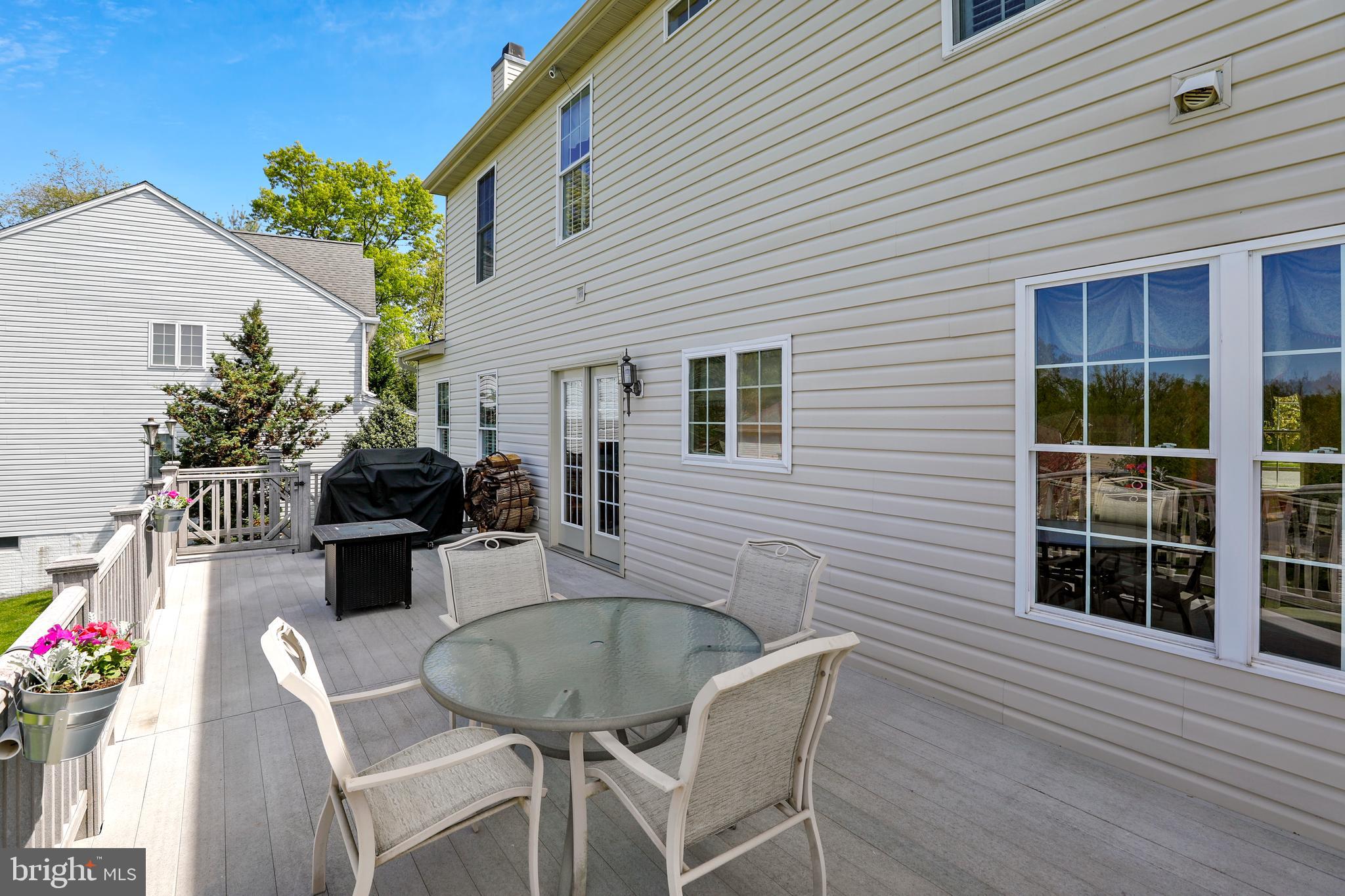 4800 White Marsh Road Baltimore, MD 21237 - Photo 9 of 39 Composite Decking w/ Stairs leading to yard