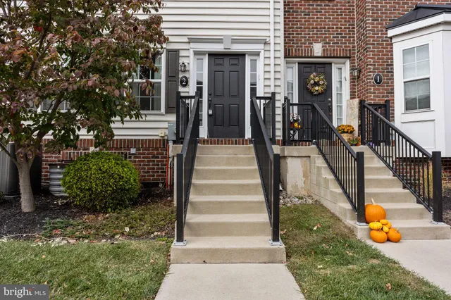 a view of a entrance front of house