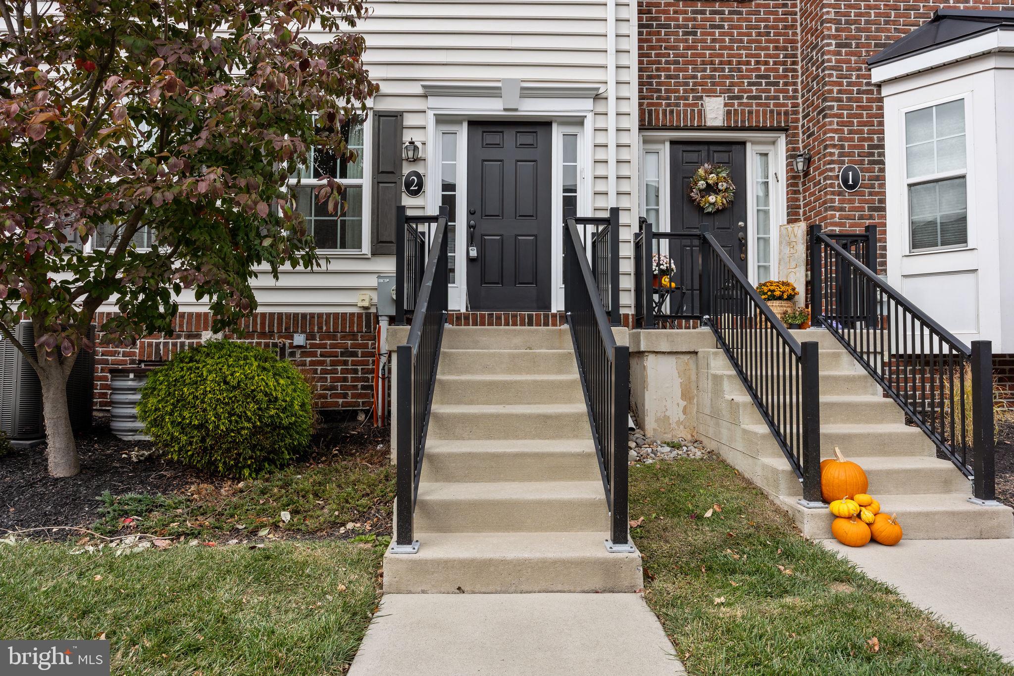 a view of a entrance front of house