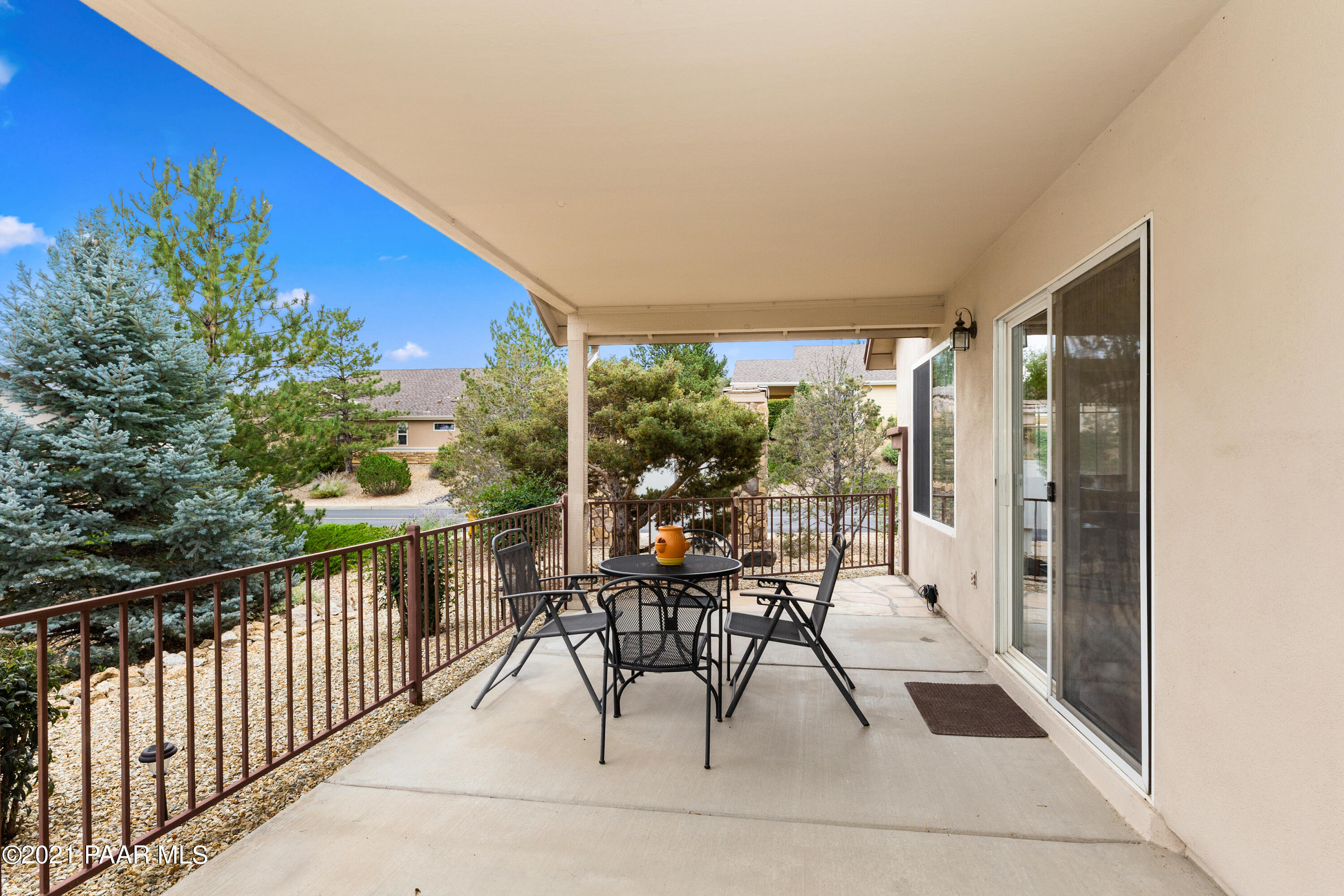 1654 St Andrews Way Prescott, AZ 86301 - Photo 21 of 29 a view of a patio with a table and chairs