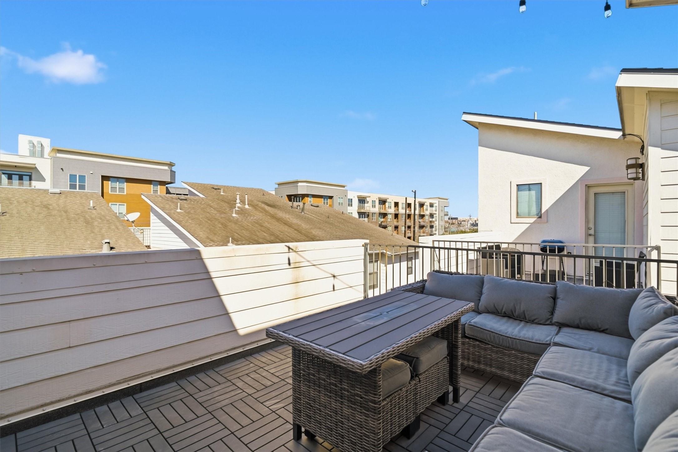 2529 Rusk Street Houston, TX 77003 - Photo 20 of 23 Balcony overlooking surrounding East Downtown homes