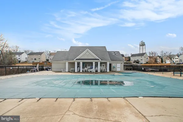 a view of a house with a patio