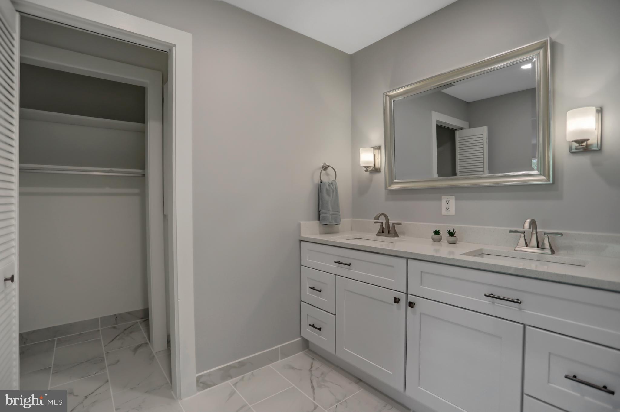 1162 Ridge Road Pylesville, MD 21132 - Photo 13 of 49 Double vanity w/quartz counter, walk in closet