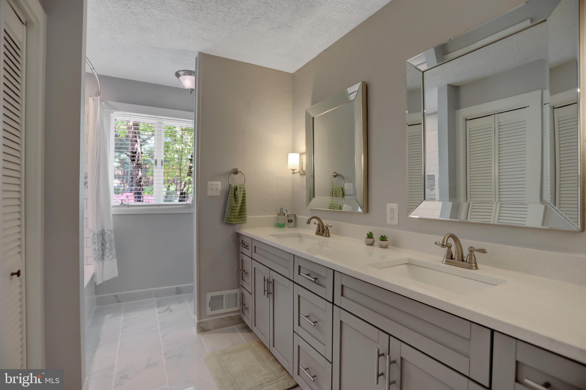 1162 Ridge Road Pylesville, MD 21132 - Photo 16 of 49 Double vanity with quartz countertop