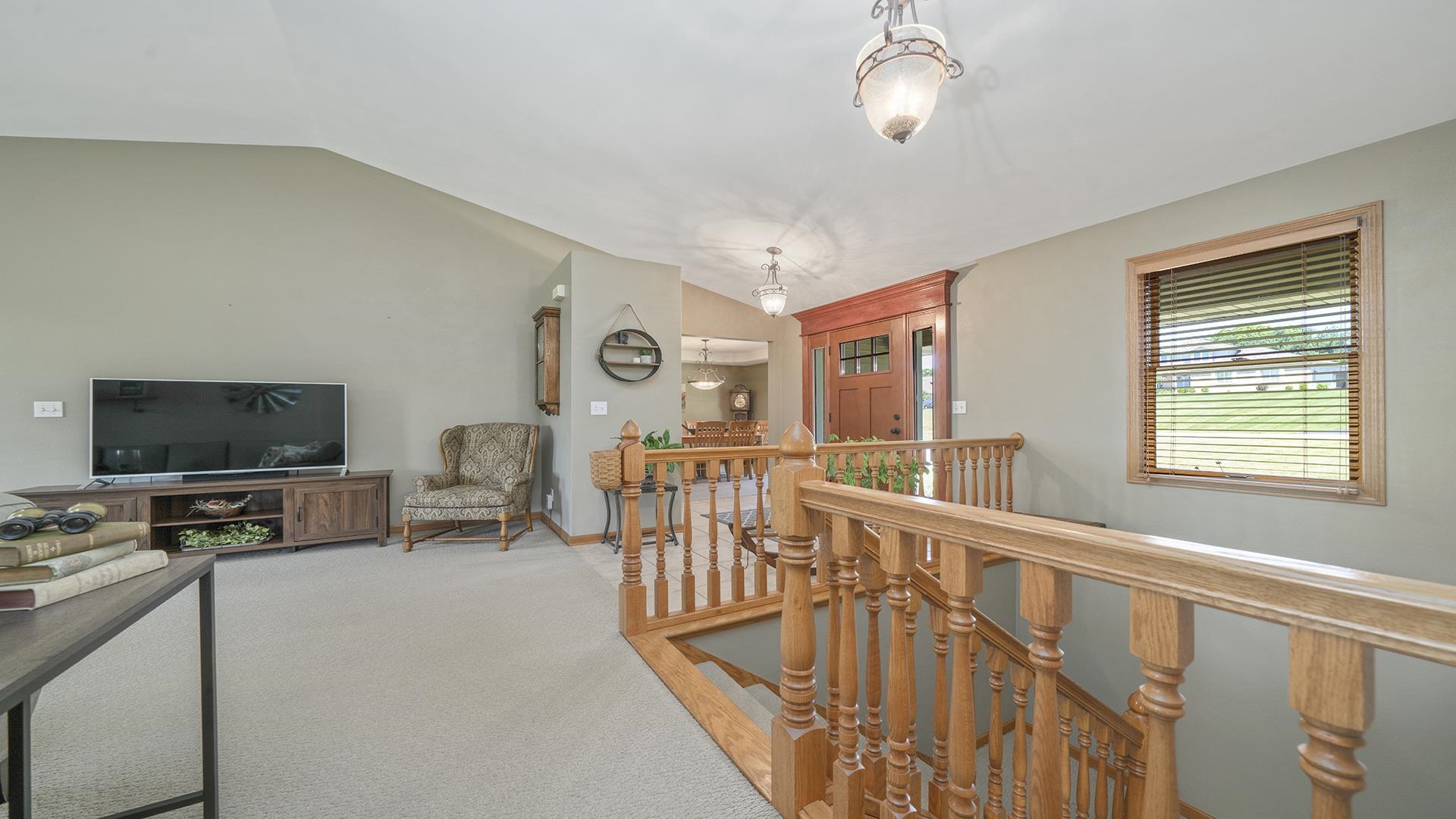 4317 Ridgeview Lane Byron, IL 61010 - Photo 3 of 41 a view of a livingroom with furniture and windows