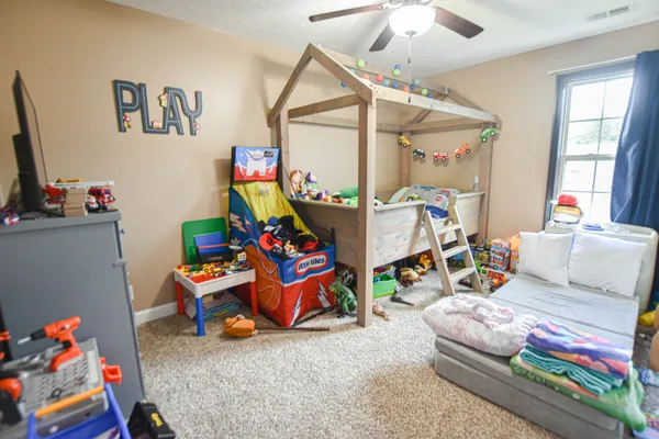 a children room with toys and toys