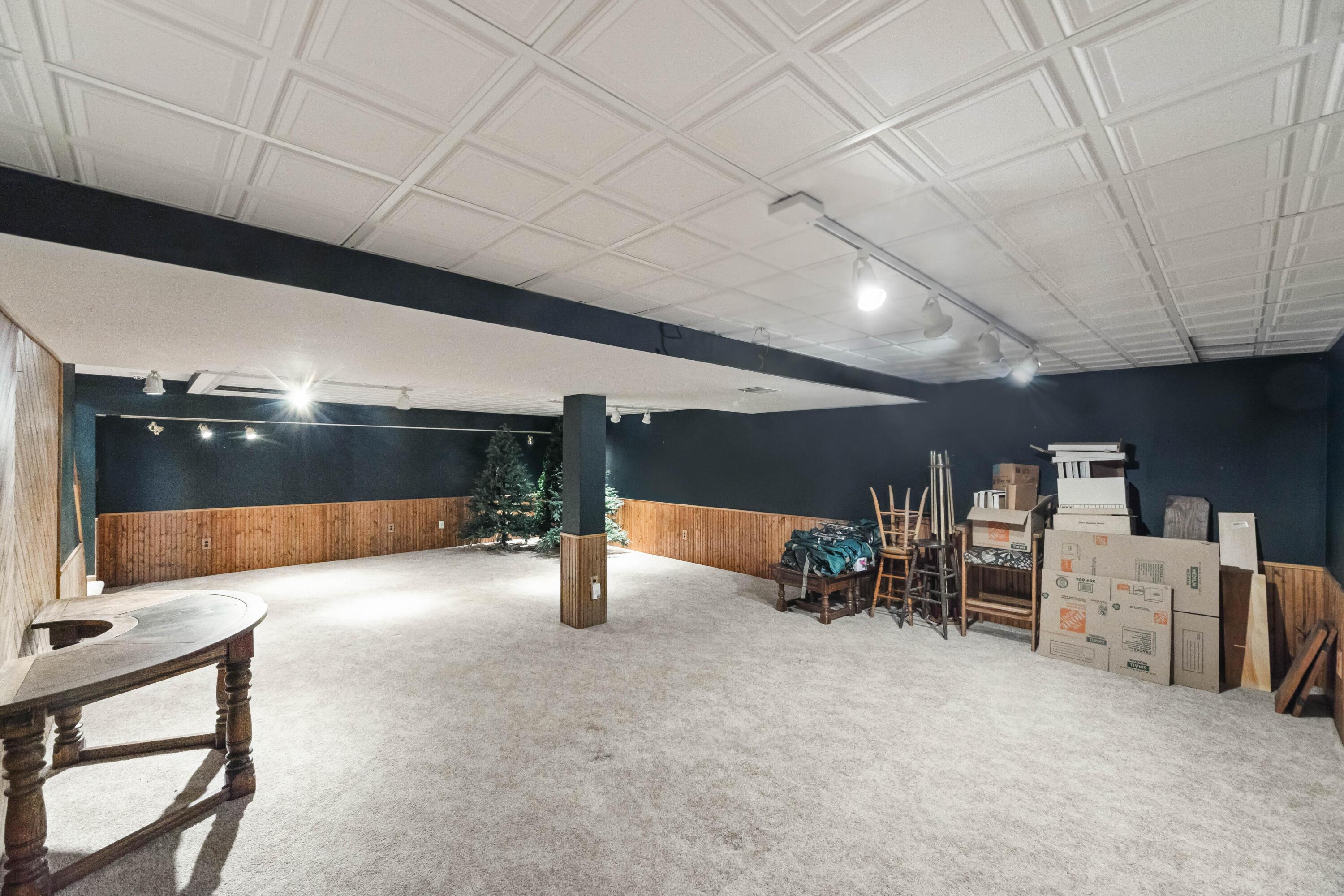 290 Fieldstone Road Delafield, WI 53018 - Photo 39 of 53 Spacious Rec Room in Lower Level