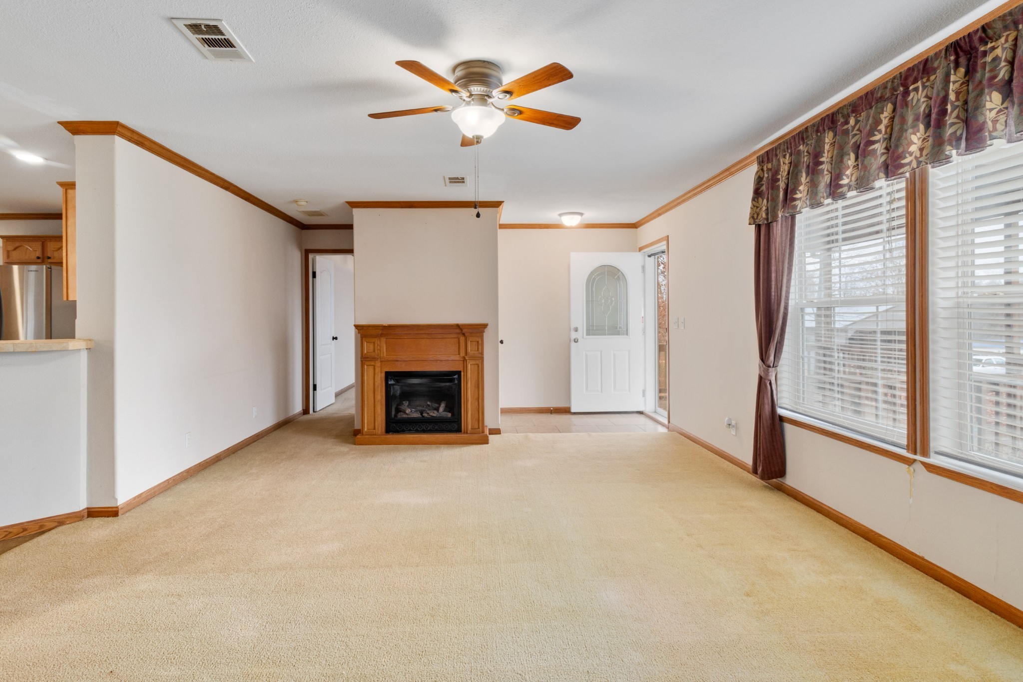 5147 Spears Road Centerville, TN 37033 - Photo 13 of 40 a view of an empty room with a fireplace