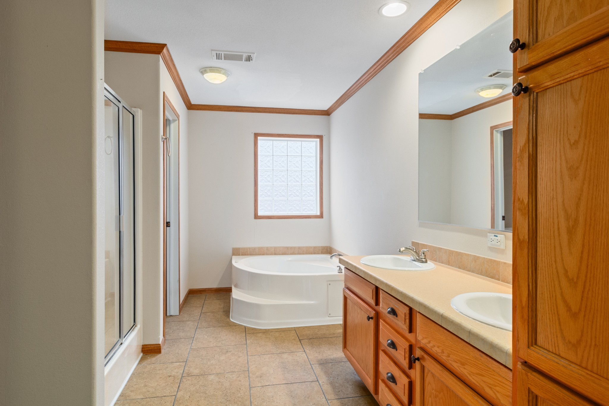5147 Spears Road Centerville, TN 37033 - Photo 23 of 40 a bathroom with a sink a toilet and shower