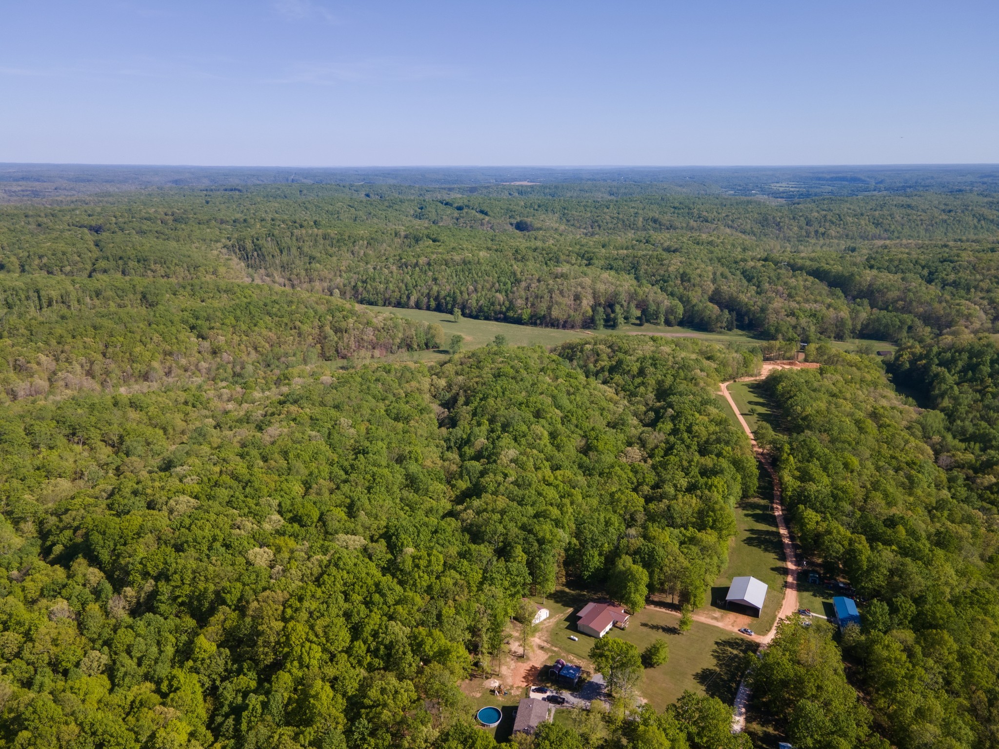5147 Spears Road Centerville, TN 37033 - Photo 33 of 40 a view of a city with lush green forest