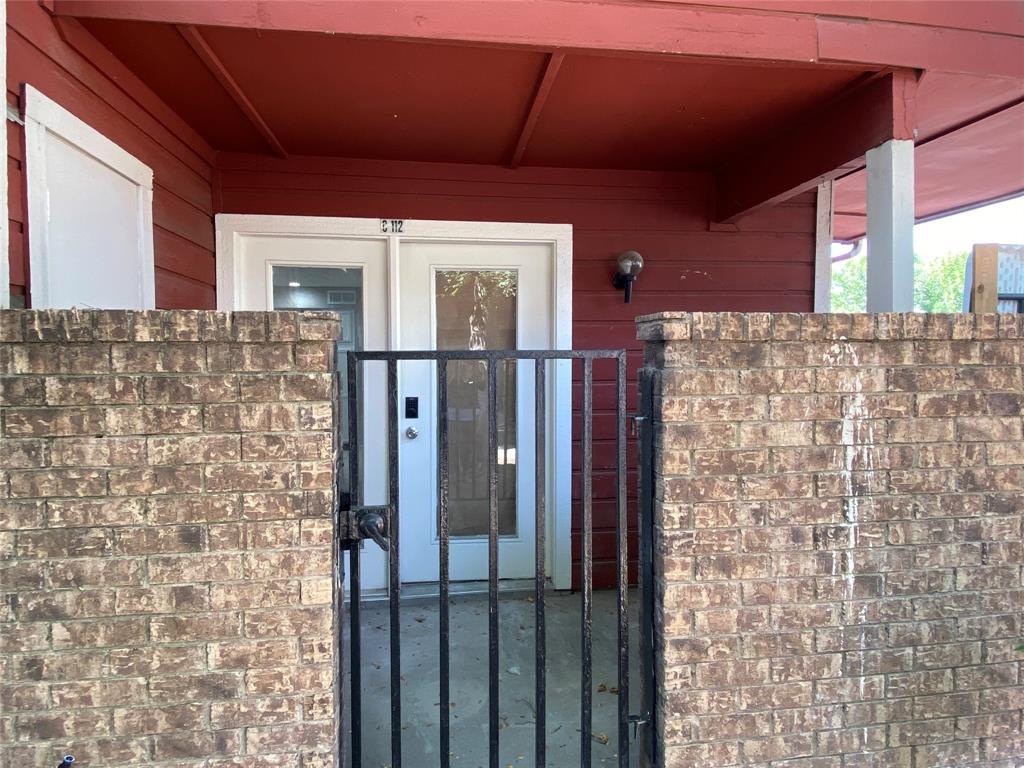 a view of a brick house