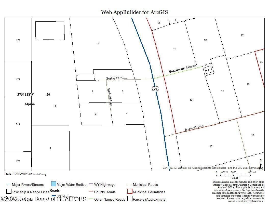 108 Sagebrush Lane Alpine, WY 83128 - Photo 5 of 7 Plat - Copy