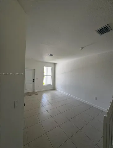 a view of empty room