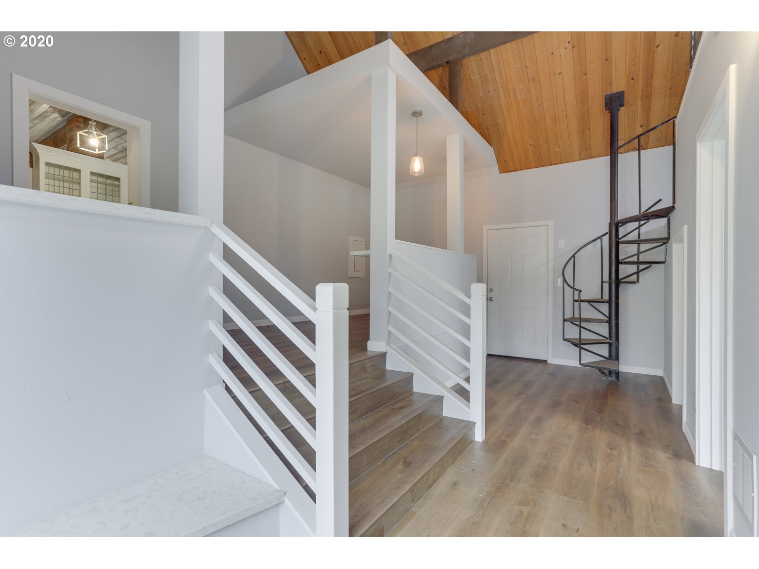 20379 South Ferguson Road Oregon City, OR 97045 - Photo 18 of 32 a view of entryway and hall with wooden floor