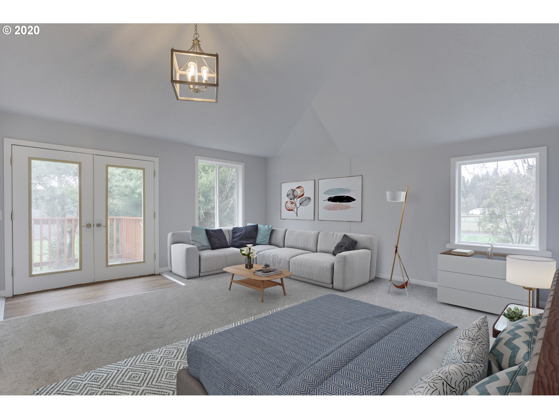 20379 South Ferguson Road Oregon City, OR 97045 - Photo 8 of 32 a living room with furniture and a large window
