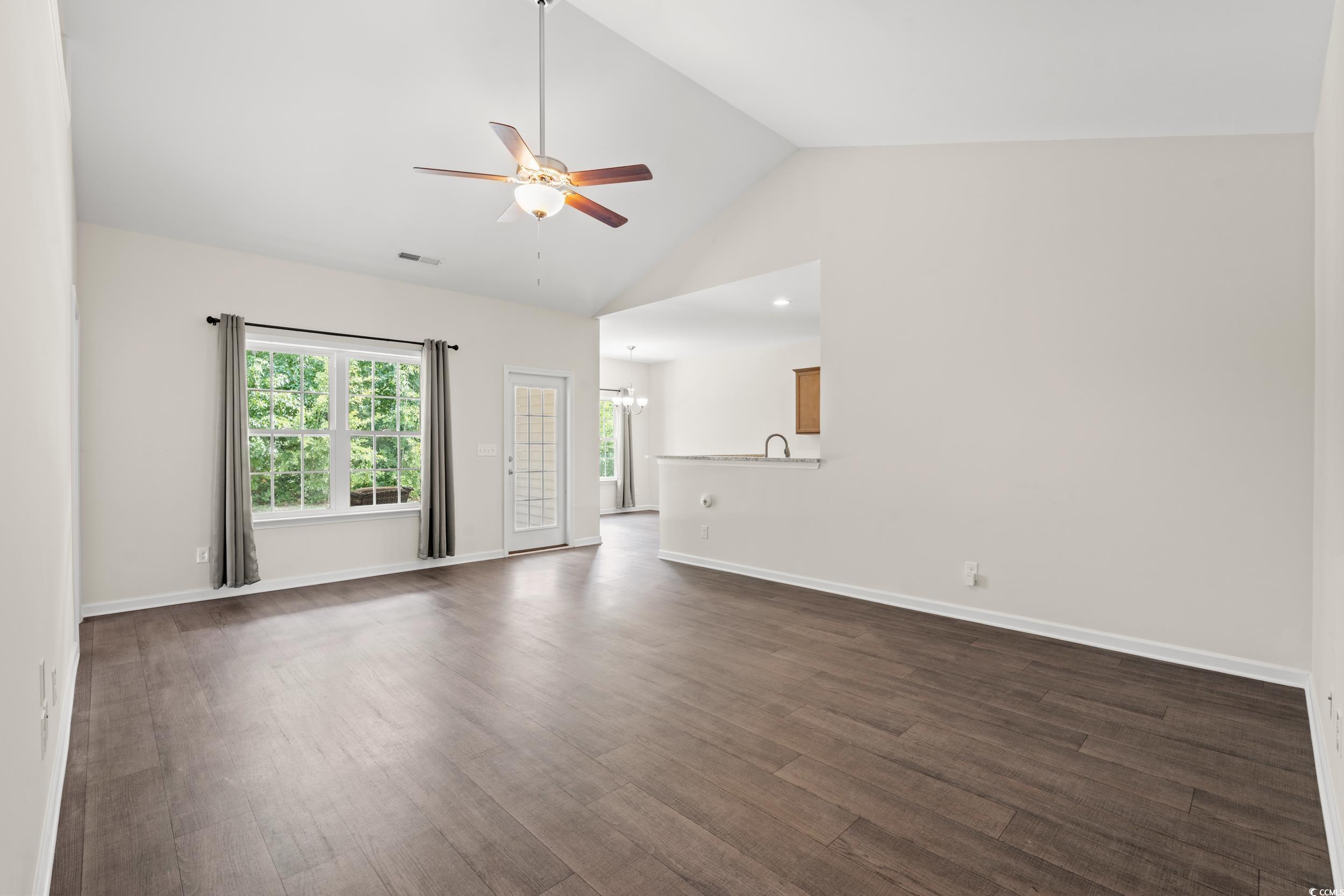 280 Palm Terrace Loop Conway, SC 29526 - Photo 10 of 29 Spare room with dark hardwood / wood-style floorin