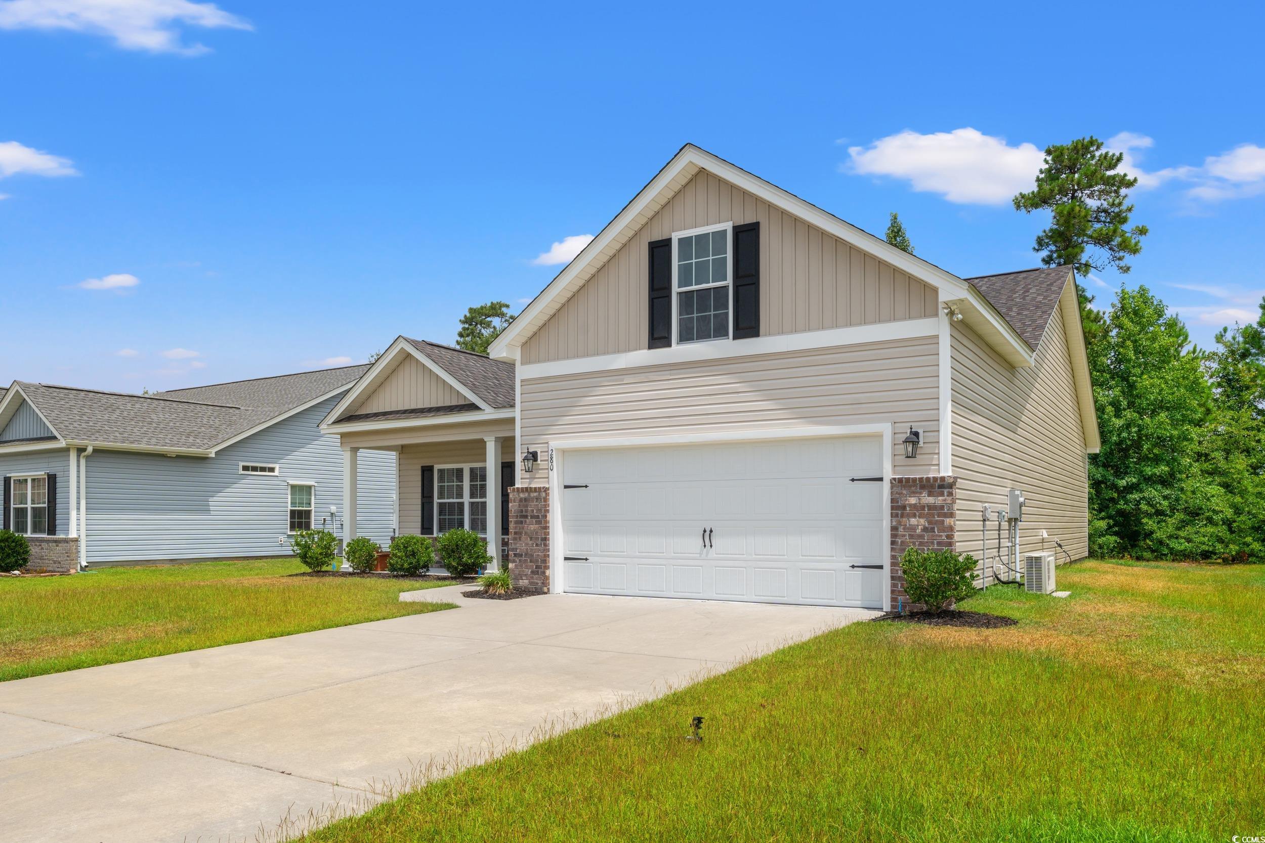 280 Palm Terrace Loop Conway, SC 29526 - Photo 8 of 29 View of front of property with a front yard