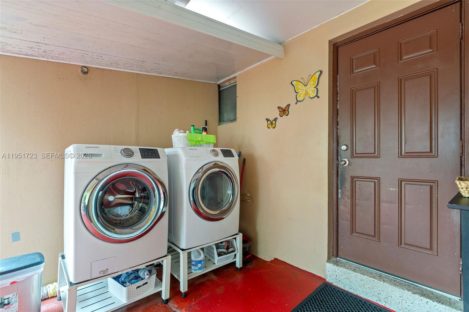 9601-9603 Southwest 36th Street Miami, FL 33165 - Photo 41 of 45 a utility room with dryer and washer