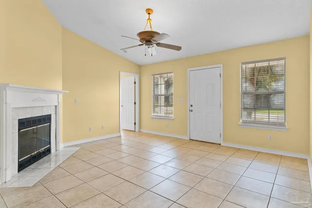 a view of an empty room with window