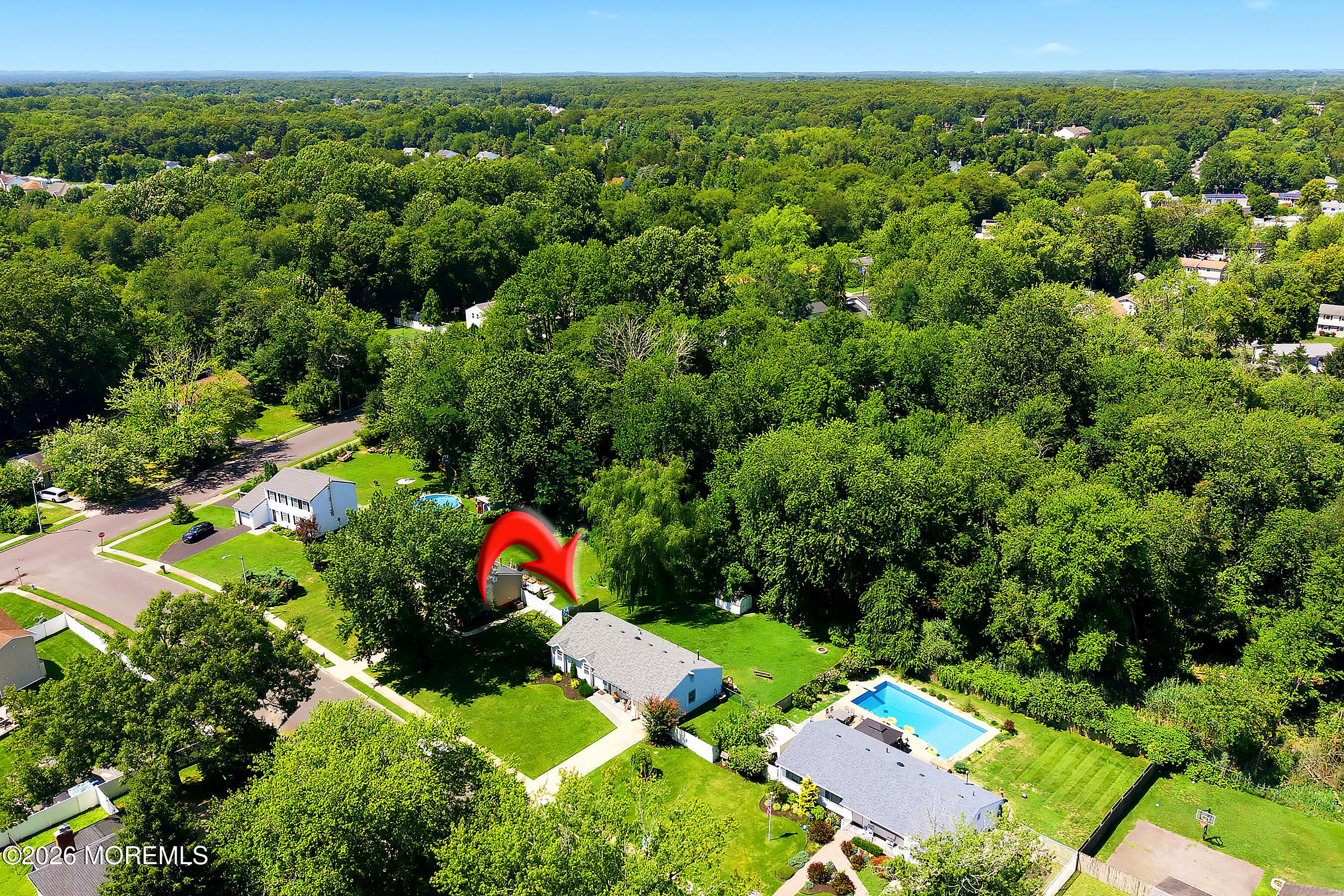 126 Andover Road Jackson, NJ 08527 - Photo 32 of 33 01-Front Right Aerial