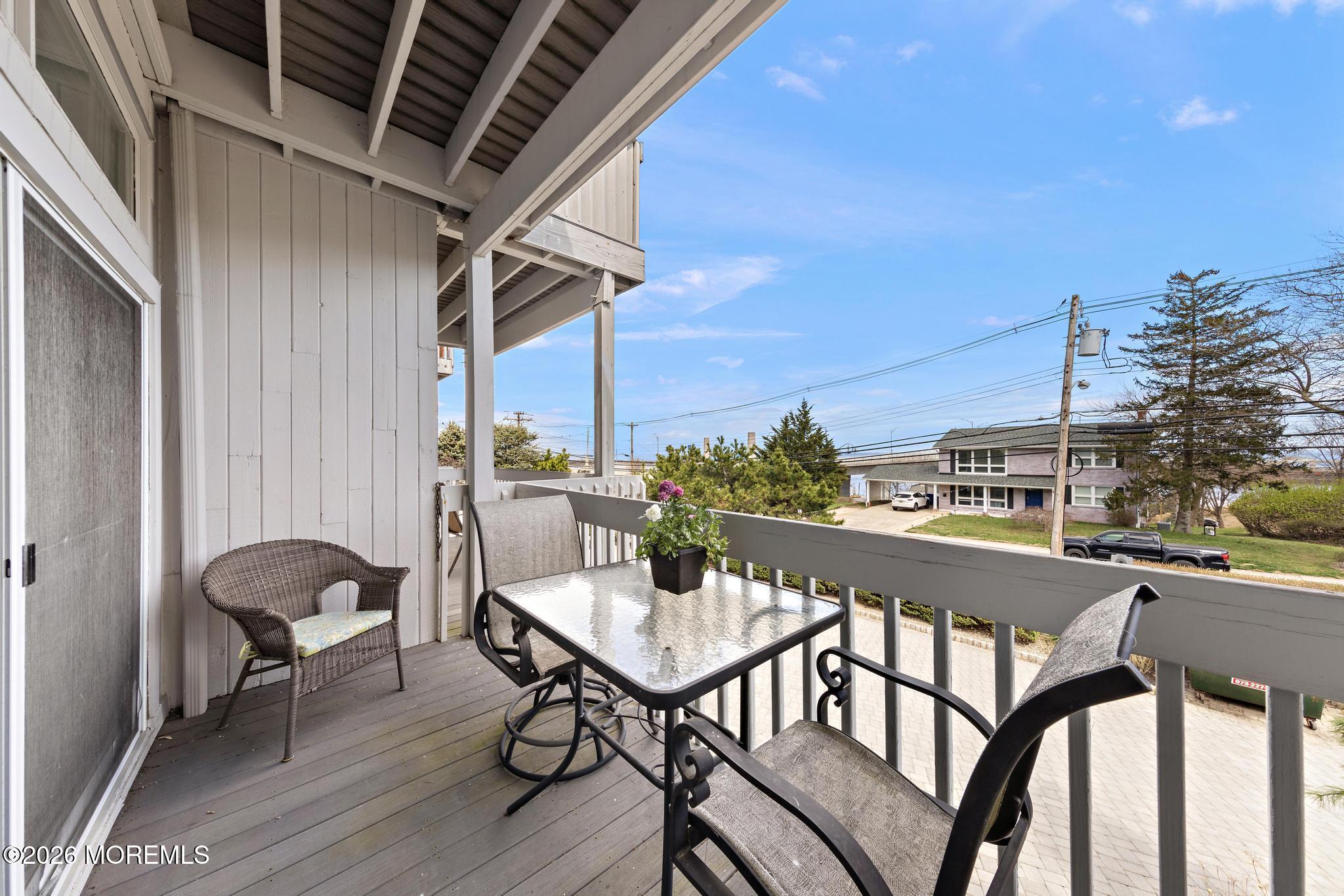 1 Portland Road, Unit 7 Highlands, NJ 07732 - Photo 16 of 47 Living Room Balcony