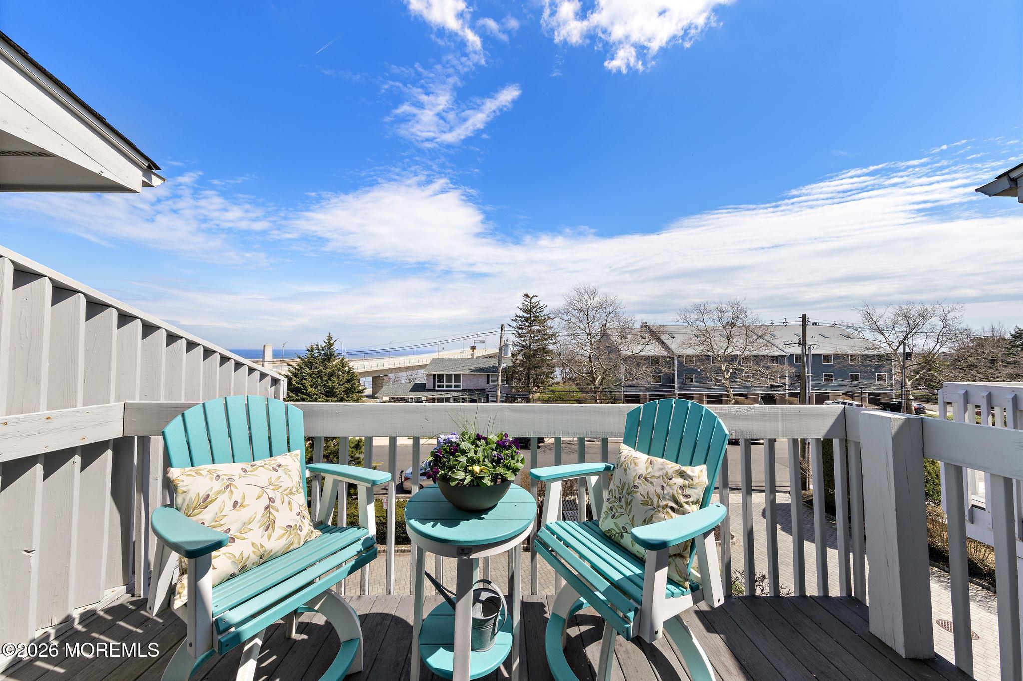 1 Portland Road, Unit 7 Highlands, NJ 07732 - Photo 31 of 47 Primary Bedroom Balcony