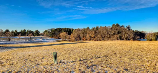 a view of an outdoor space and swimming pool
